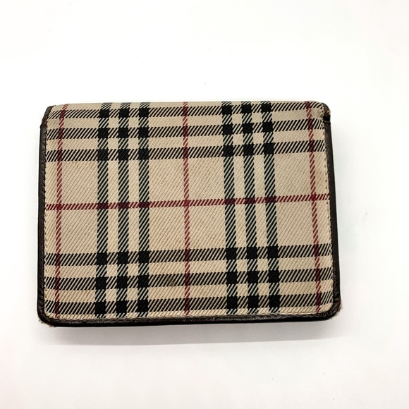 Vintage Burberry Check Wallet - Picture 2 of 4